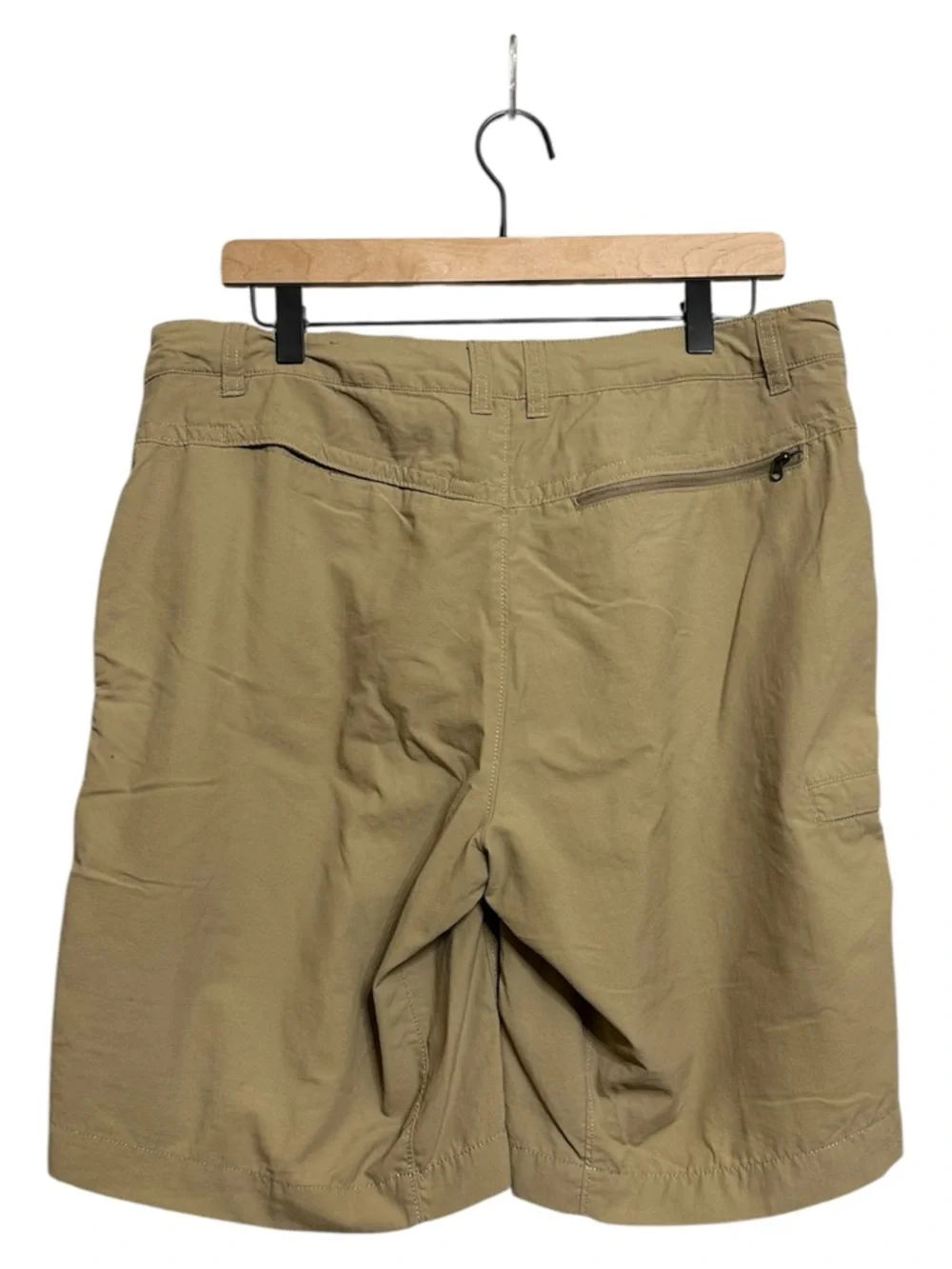 The North Face Men’s Tan Hiking Trail Shorts Size 34 Lightweight Nylon